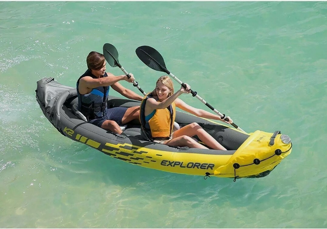 Intex Explorer K2 Inflatable Kayak – 2 Person