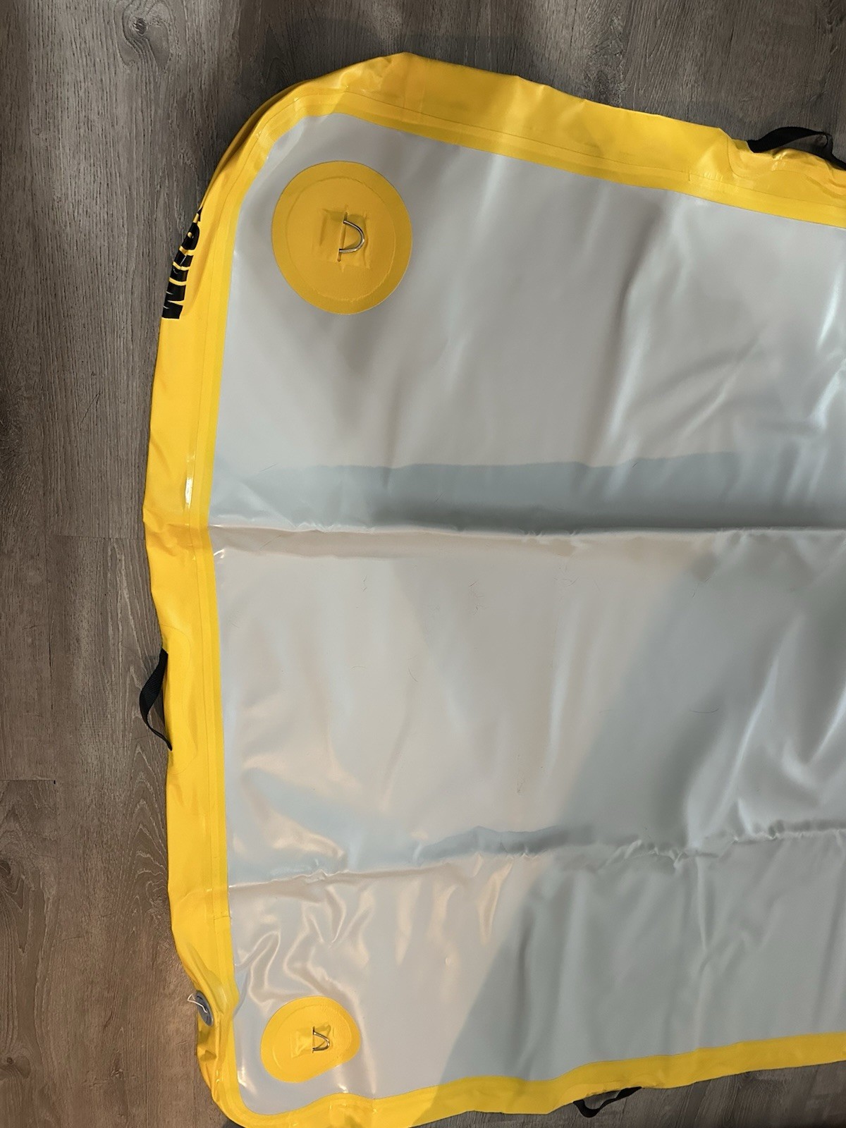 12’ X 6’ Inflatable Floating Dock Platform YELLOW