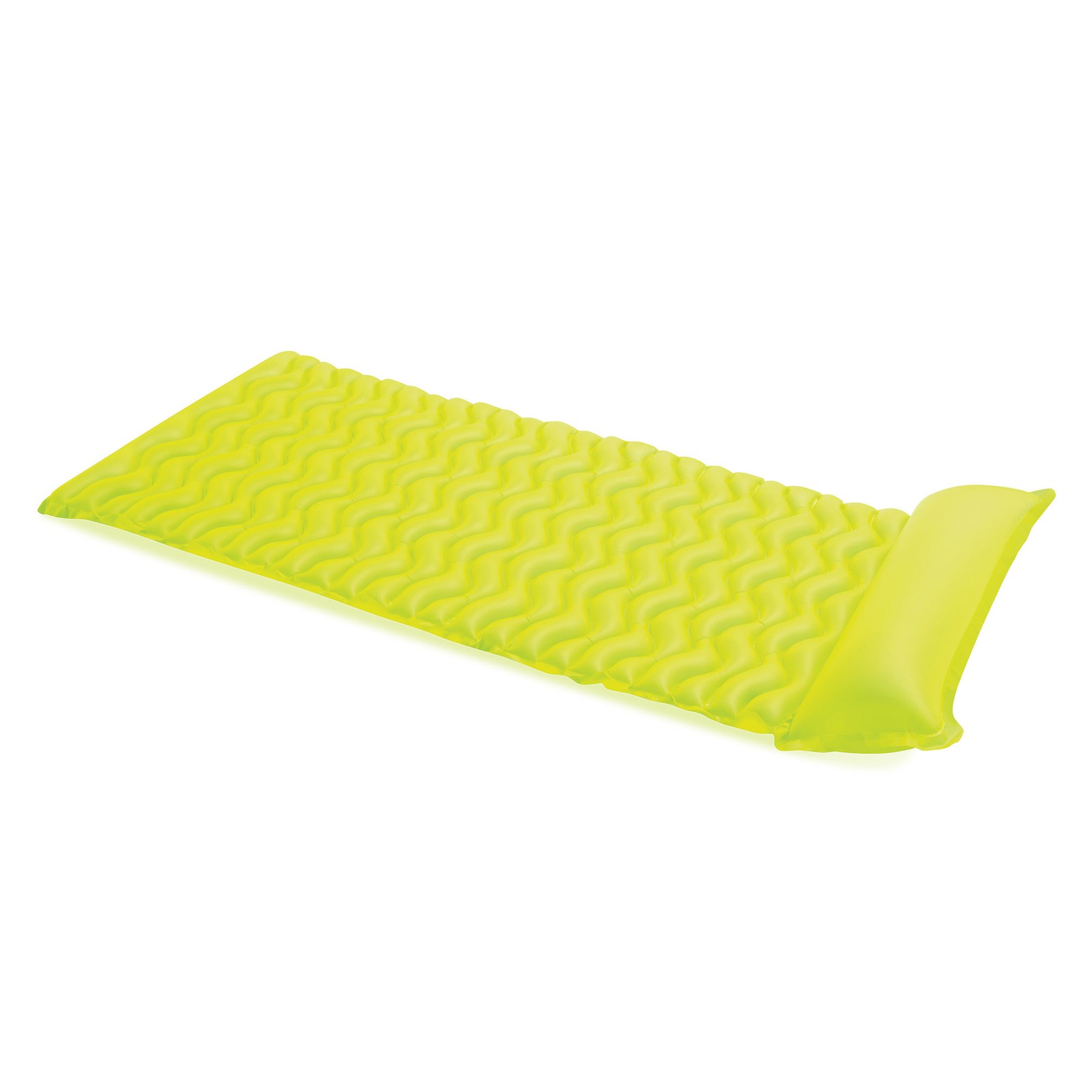 Intex Tote ‘N Float Wave Mat Floating Swimming Pool Lounger (Open Box) (2 Pack)