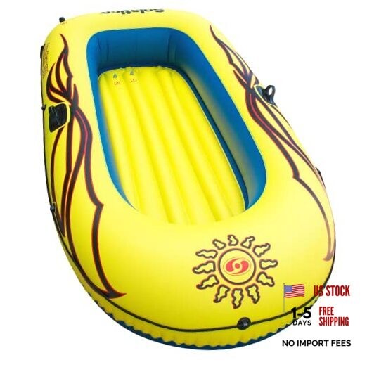 SOLSTICE Inflatable Boat Rafts 3 Person for Adults & Kids 3-Person (Boat Only)