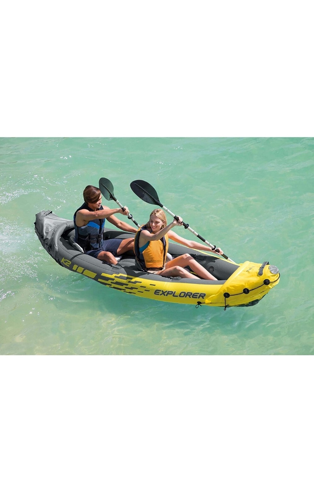 Intex Explorer K2 Inflatable Kayak – 2 Person