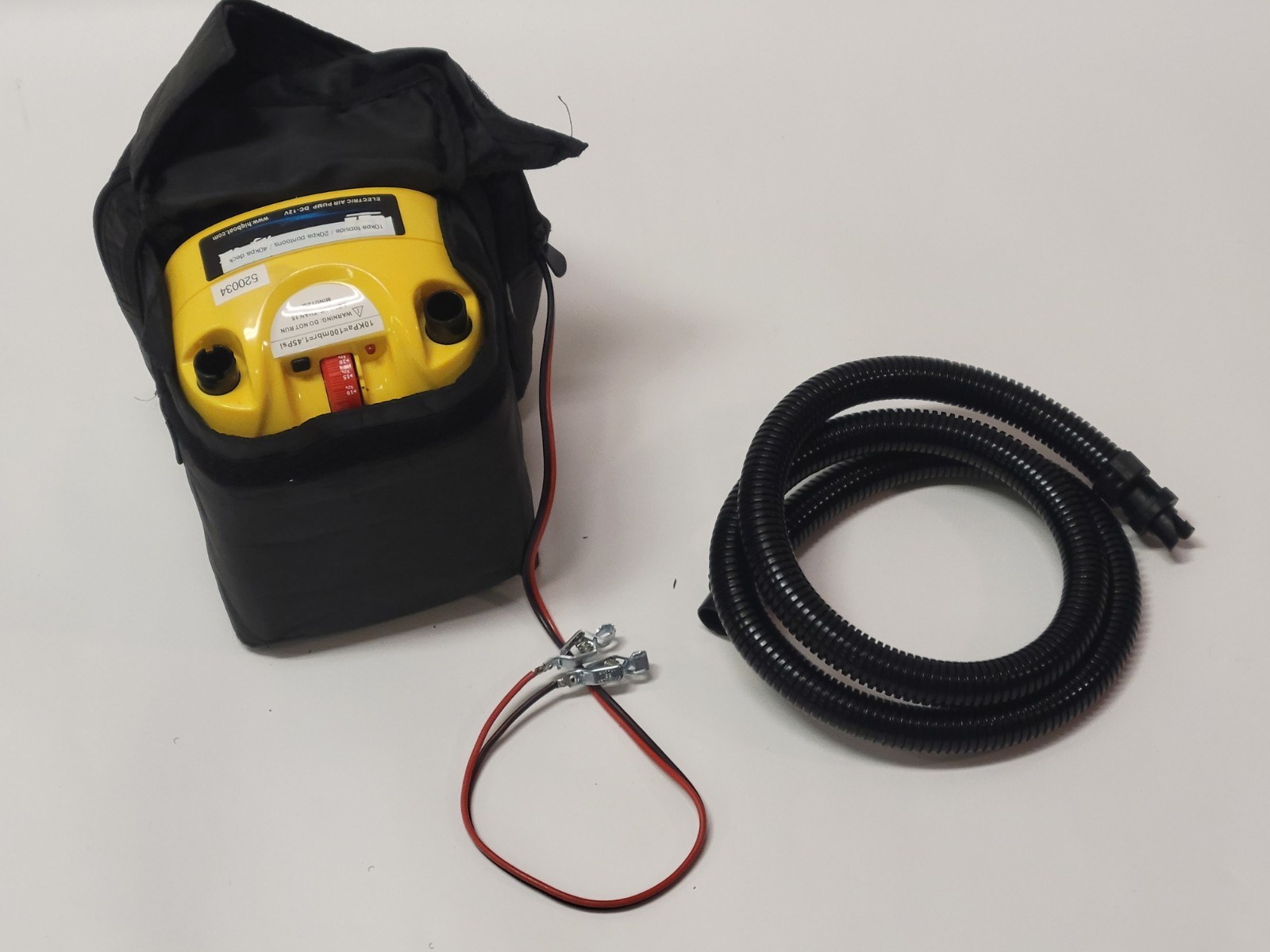 Inflatable Boat High Pressure Electric Air Pump 80KPA 12V DC GP80