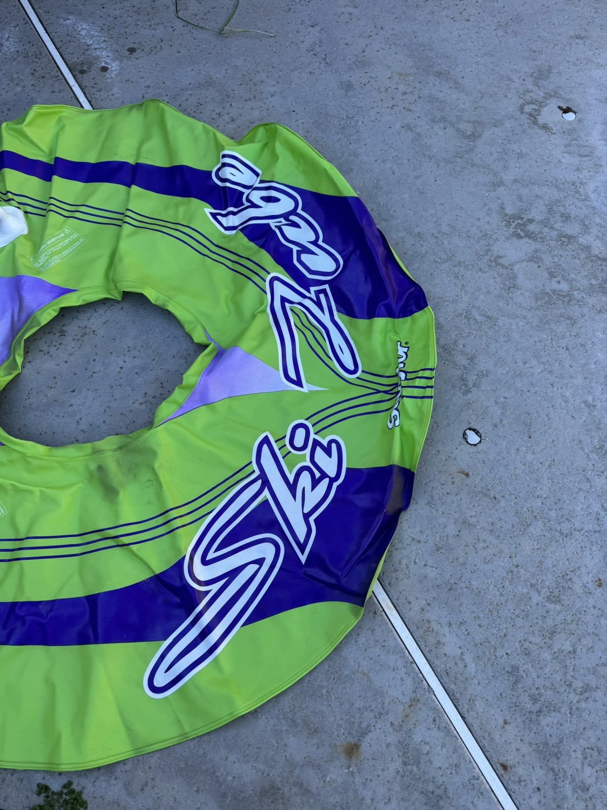 Sevylor Ski Tube with Strap ST1000T 54” 2 Handles Heavy PVC Durable Construction