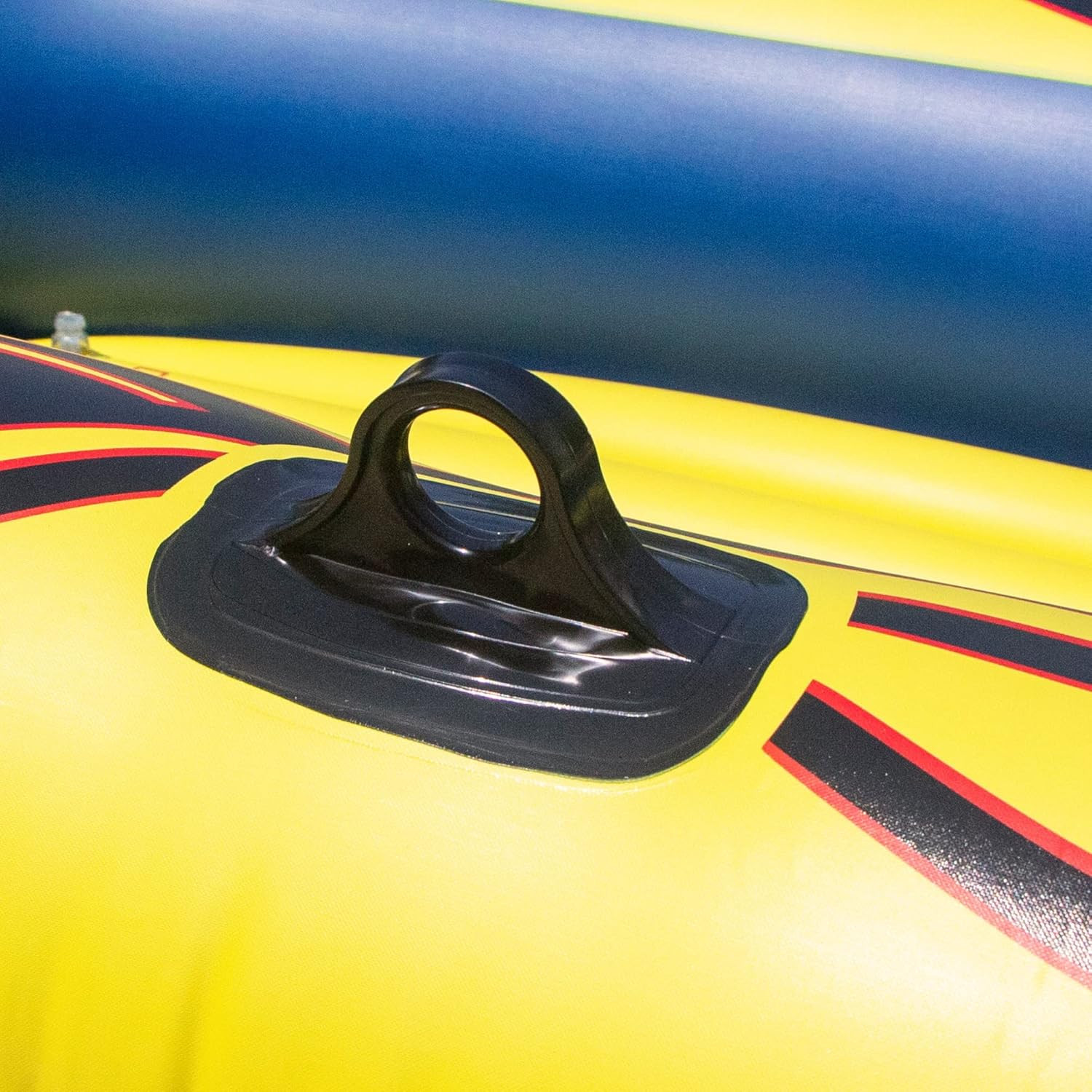 SOLSTICE Inflatable Boat Rafts 3 Person for Adults & Kids Comes W/ Pole Oar Hold