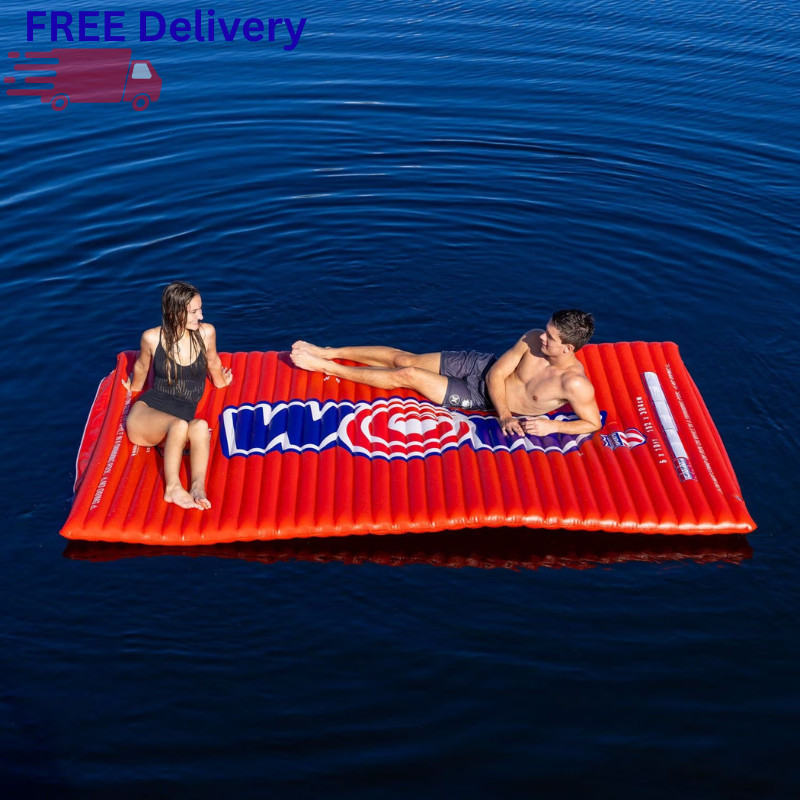 WOW Sports 10ft Water Walkway 2-Pack Inflatable Lake Dock Float Boat Connector