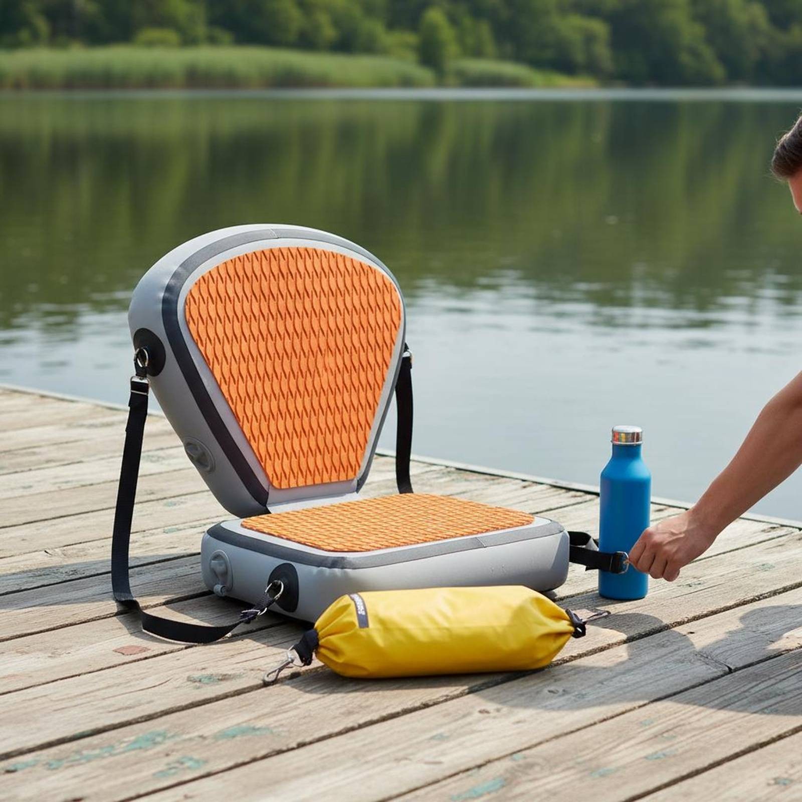 Stand-up Paddleboard Seat Waterproof Paddle Board Backrest Seat Adjustable