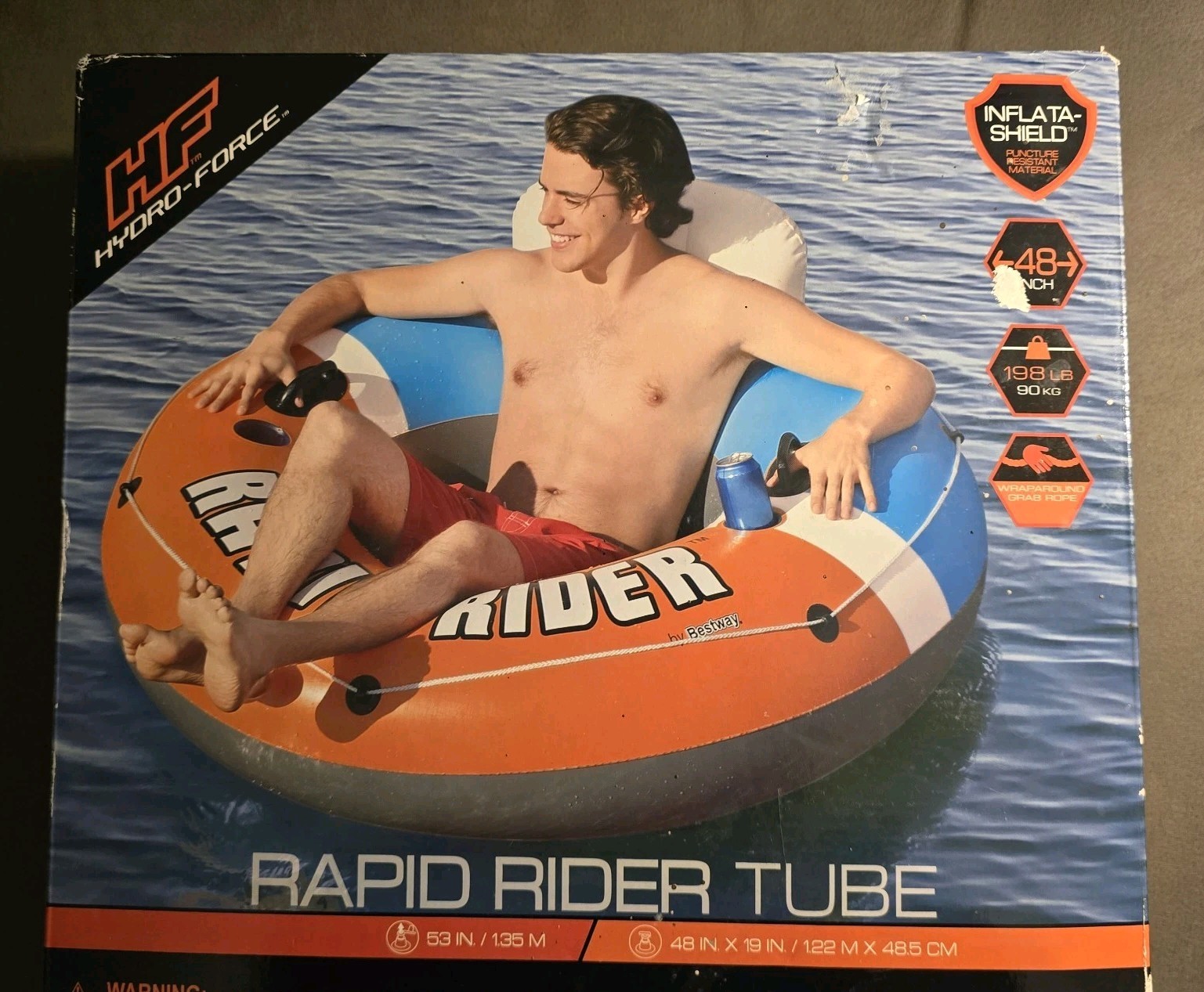 HF Hydro-Force Rapid Rider Tube Bestway 48 Inch