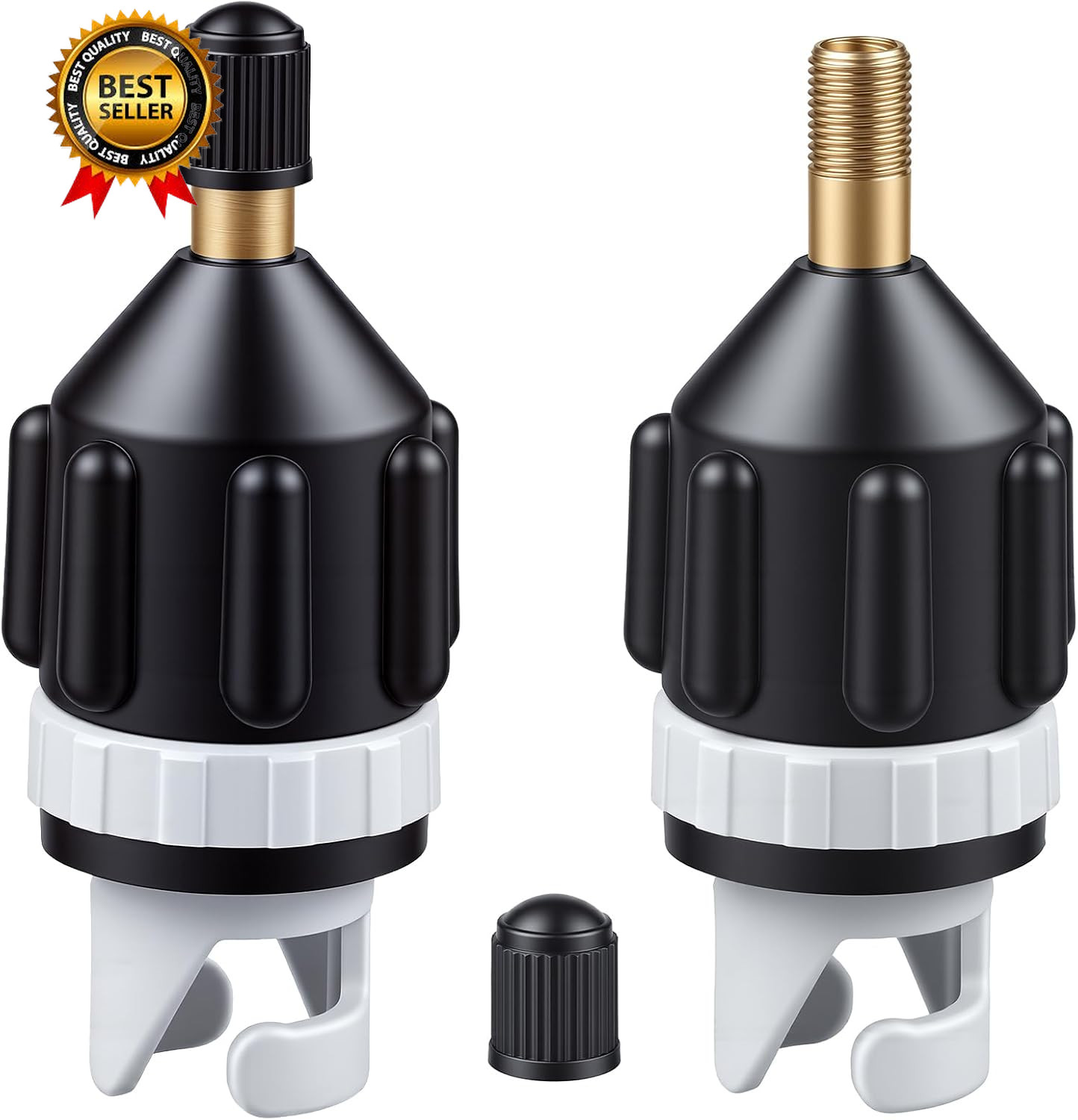 2 PCS Inflatable Boat SUP Pump Adapter Premium Conventional Air Adapter…