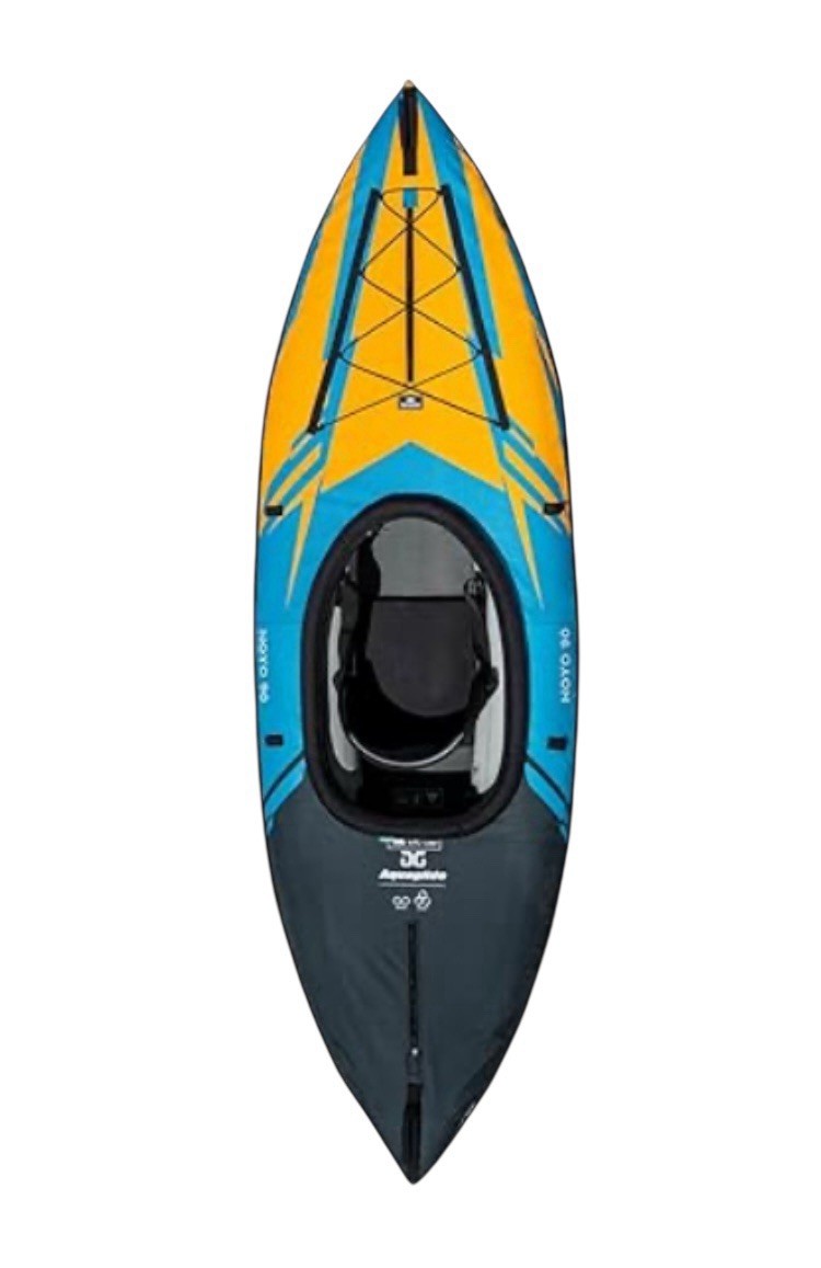 Noyo 90 Solo Covered Kayak—Stay Dry on Your Next Adventure, 1-Person Capacity