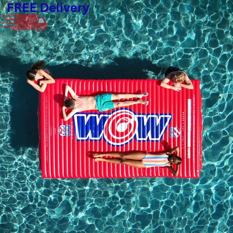 WOW Sports 10ft Water Walkway 2-Pack Inflatable Lake Dock Float Boat Connector