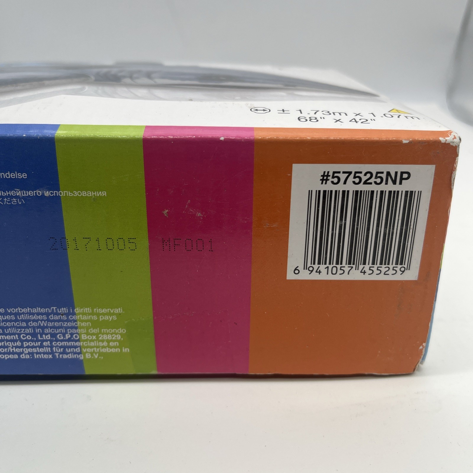 INTEX 57525NP – Schwimmtier Great White Shark Aufblastier Brand New, Sealed
