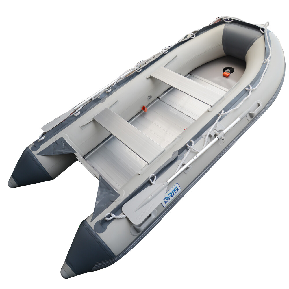 BRIS 10.8 ft Inflatable Boat Dinghy Pontoon Boat Tender Fishing Raft