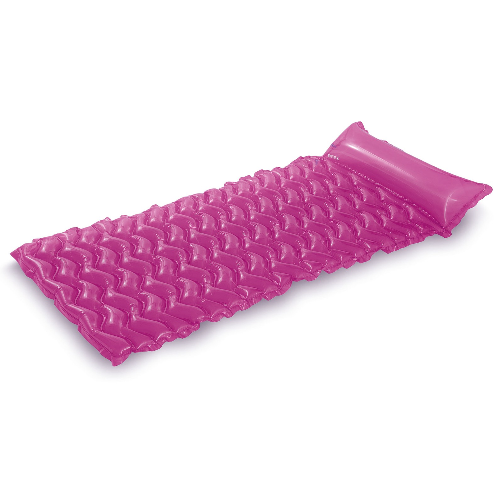 Intex Tote ‘N Float Wave Mat Floating Swimming Pool Lounger (Open Box) (2 Pack)