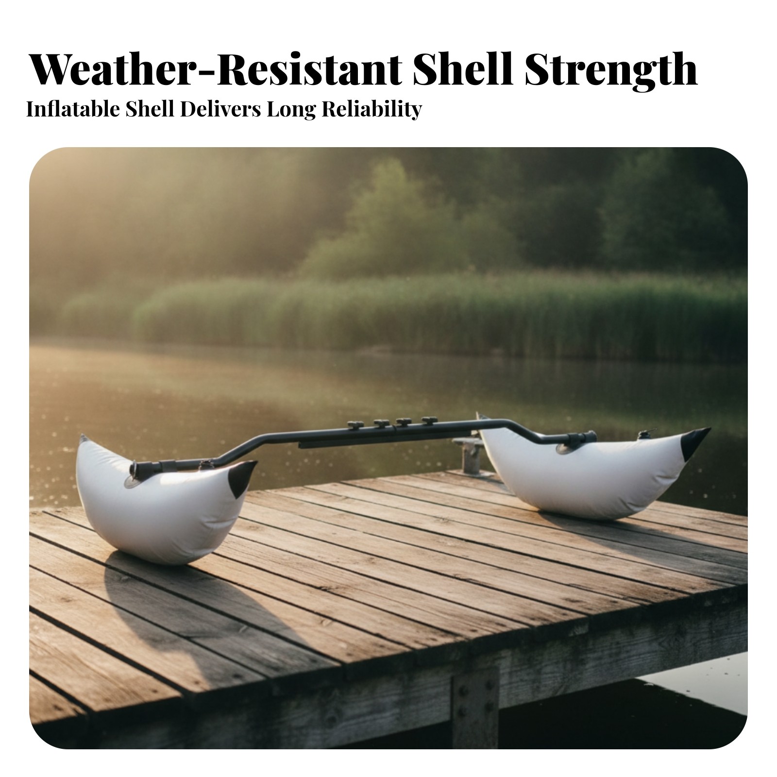 Kayak Buoyancy Stabilizer Kit Removable Inflatable Stabilizer Kit Lightweight