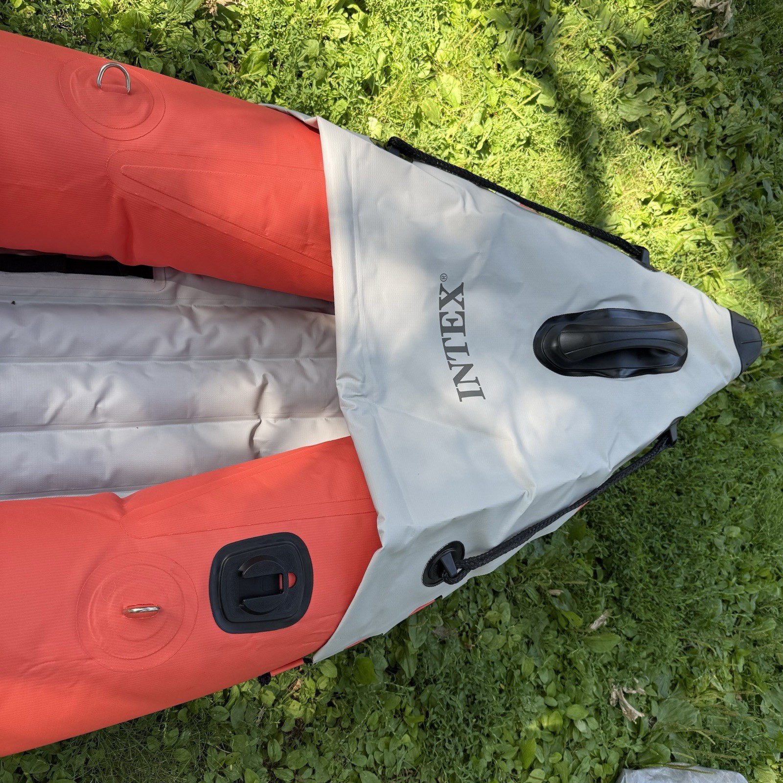 Intex Excursion Pro K2 Inflatable Kayak 2-Person Fishing Boat Orange – Hull Only