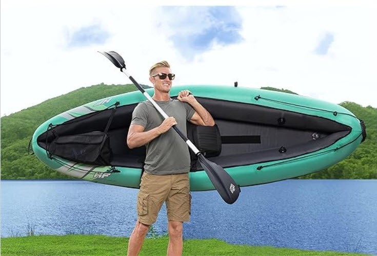 Bestway Hydro-Force 1-Person Ventura Elite Inflatable Kayak Set