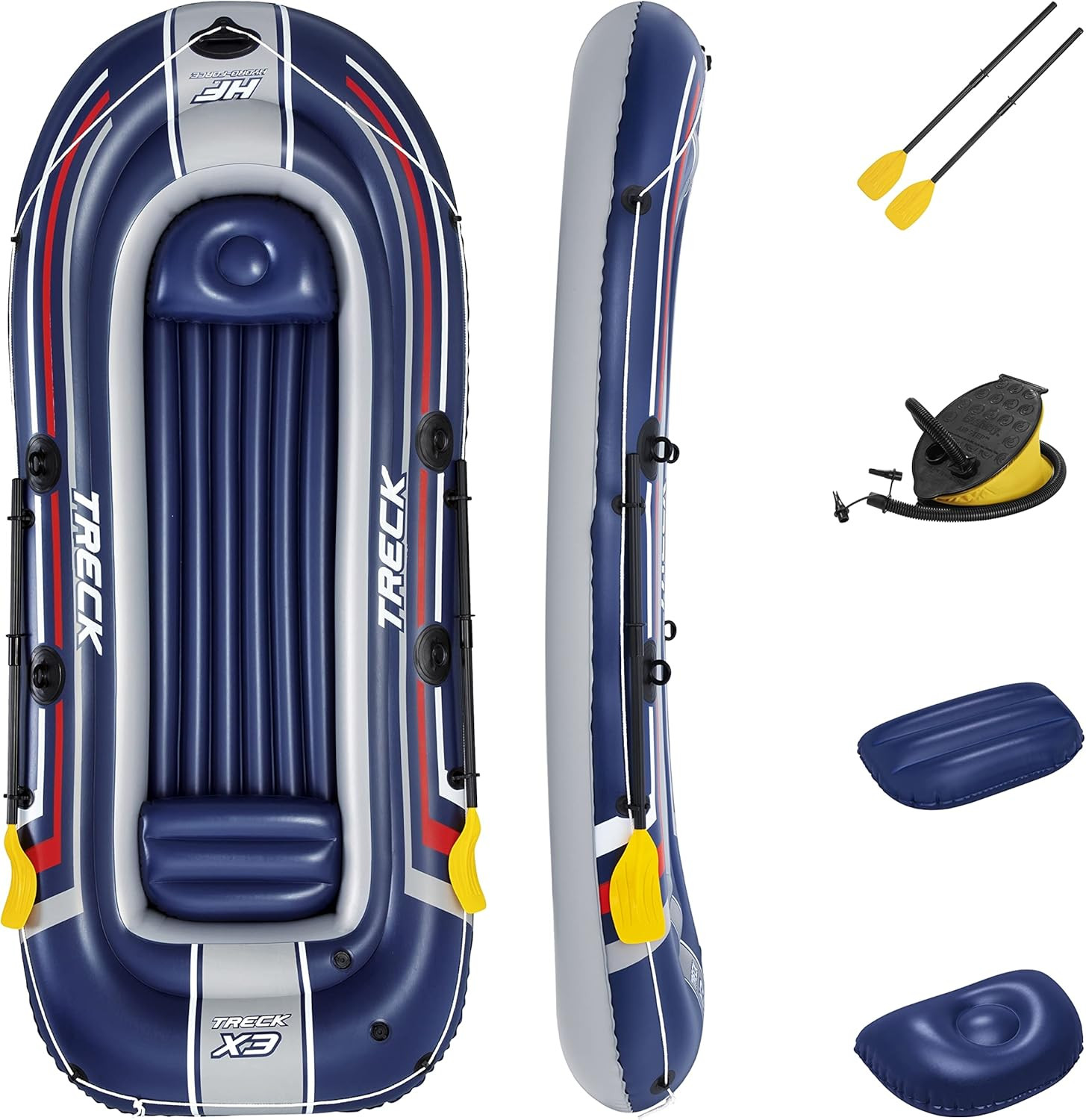 Balsa inflable Hydro-Force, para niños y adultos, ideal lagos y ríos