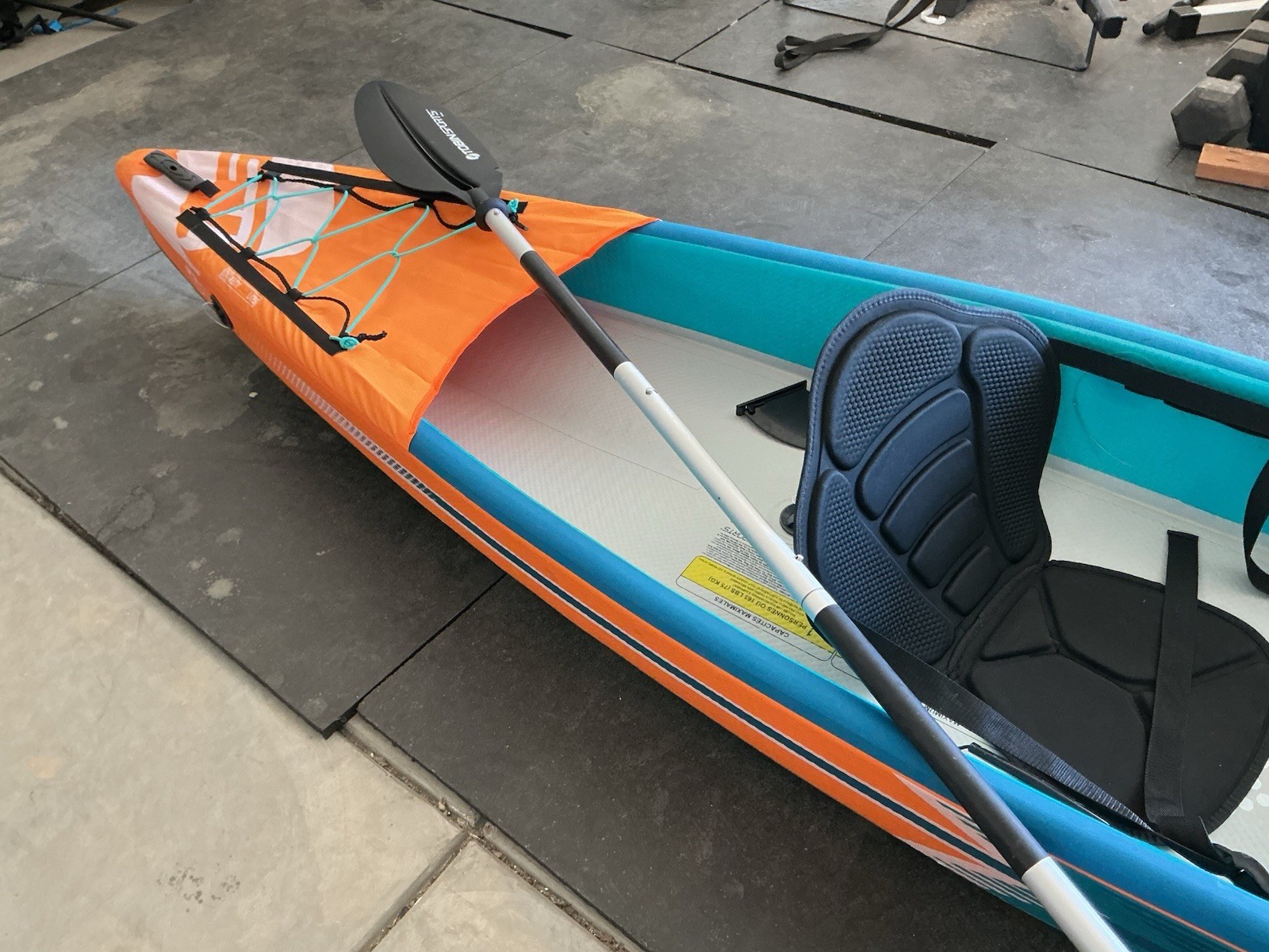 Tobin Sports Breakwater Pro X1 Inflatable Kayak