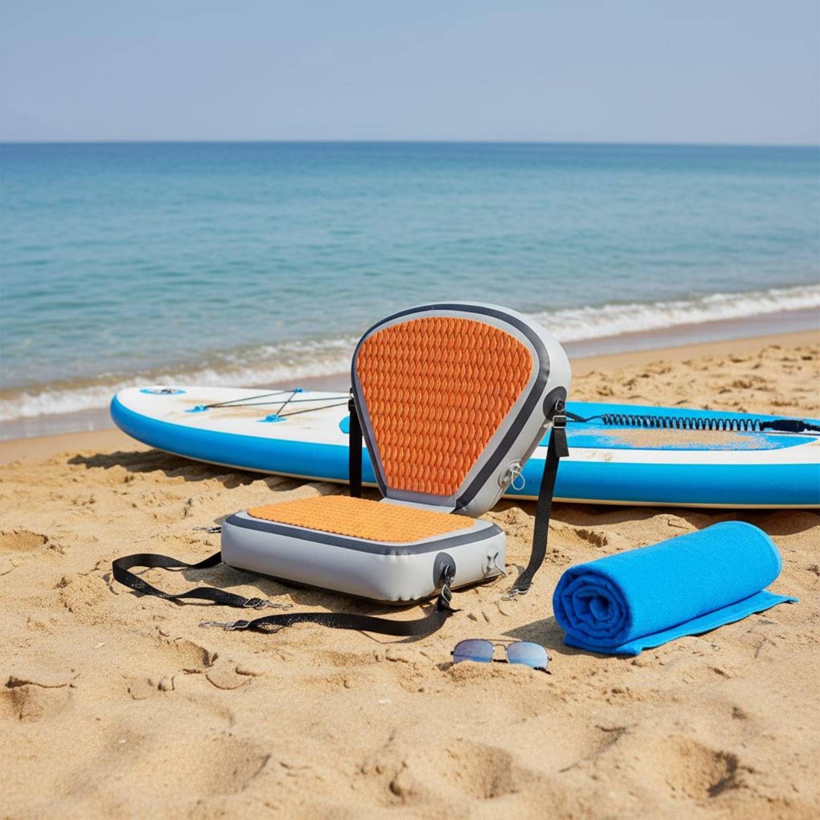Stand-up Paddleboard Seat Waterproof Paddle Board Backrest Seat Adjustable