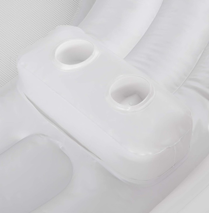 NIB Intex 57266EP HUGE Unicorn Party Island Pool Floats – White & Rainbow
