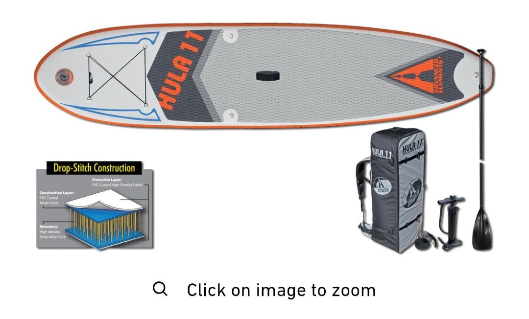 Advanced Elements Hula 11 W/pump, Oars, Bag