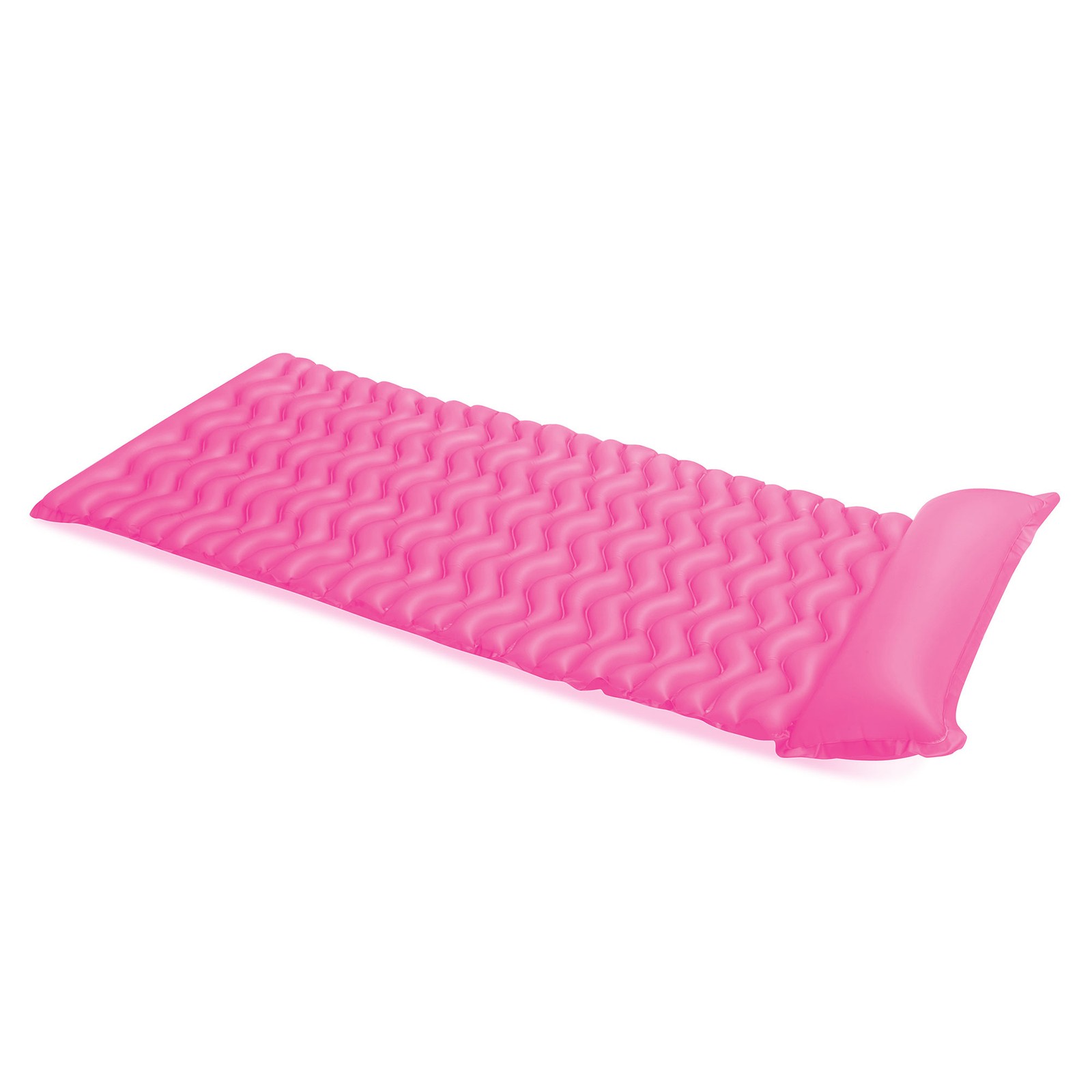 Intex Tote ‘N Float Wave Mat Floating Swimming Pool Lounger (Open Box) (2 Pack)