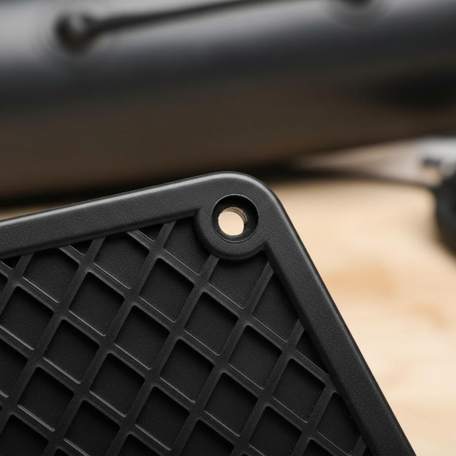 Trapezoid Engine Mount Pad Wear-Resistant PVC Boat Transom Plate Lightweight