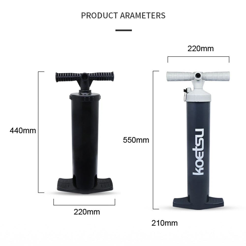 Two-way Manual Pump For Inflatable Kayak Bed Pool Sofa Tent Multifunctional FXRI