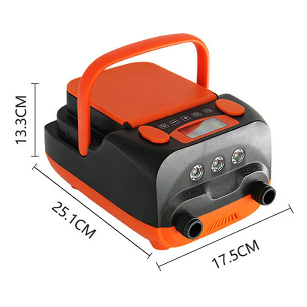 SUP Air Pump Electric Portable 16PSI Air Pump with Built-in 6000mAh Battery