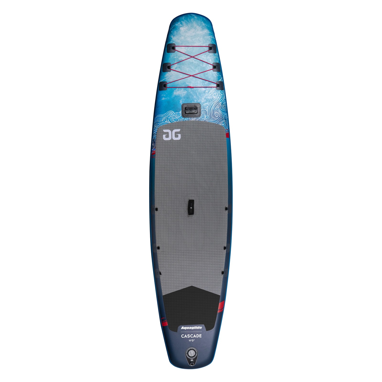 AquaGlide 585421109 Cascade Paddleboard Recreational SUP Package