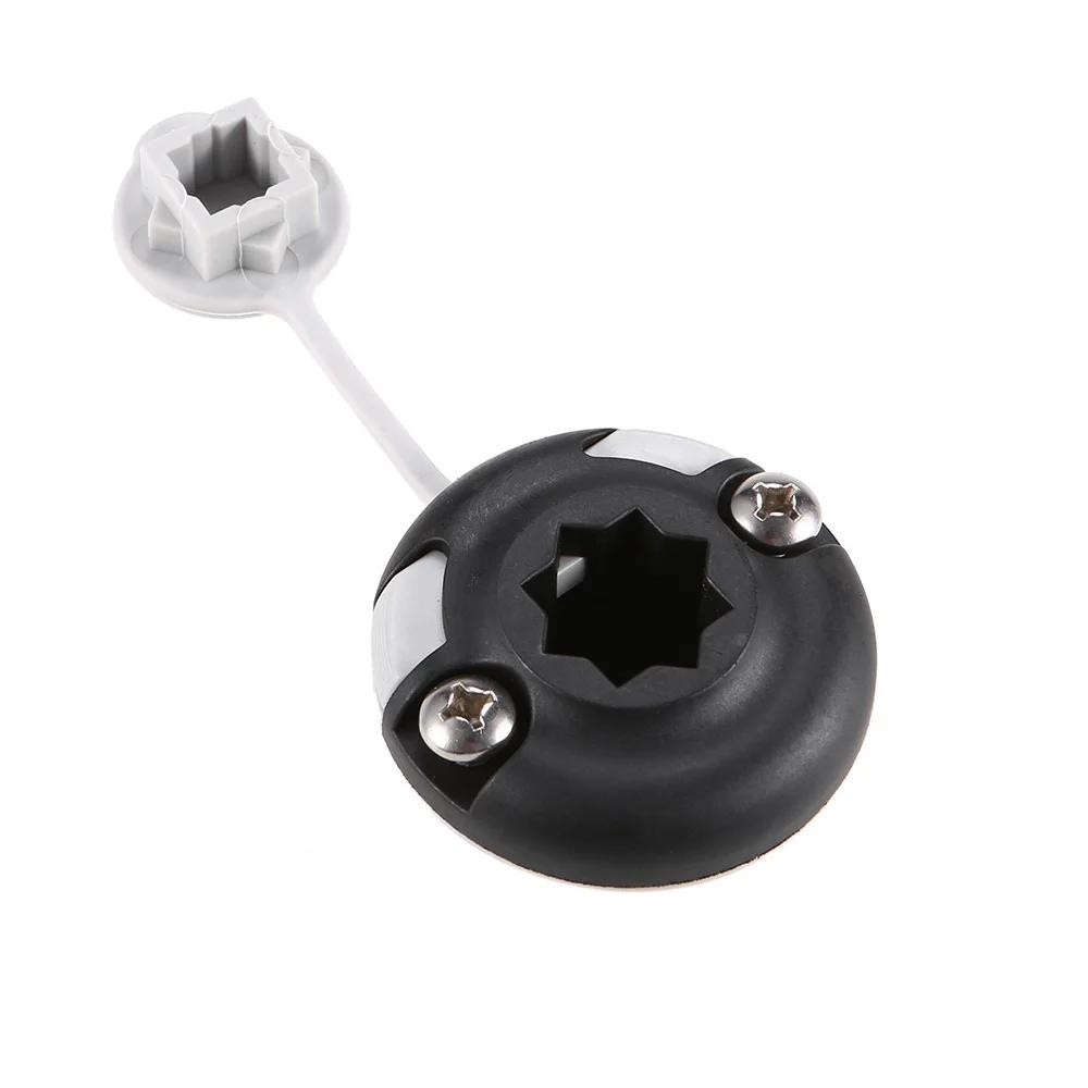 Durable Nylon Canoe Kayak Star Mount Base Inflatable Boat Sea Fishing Rod Holder