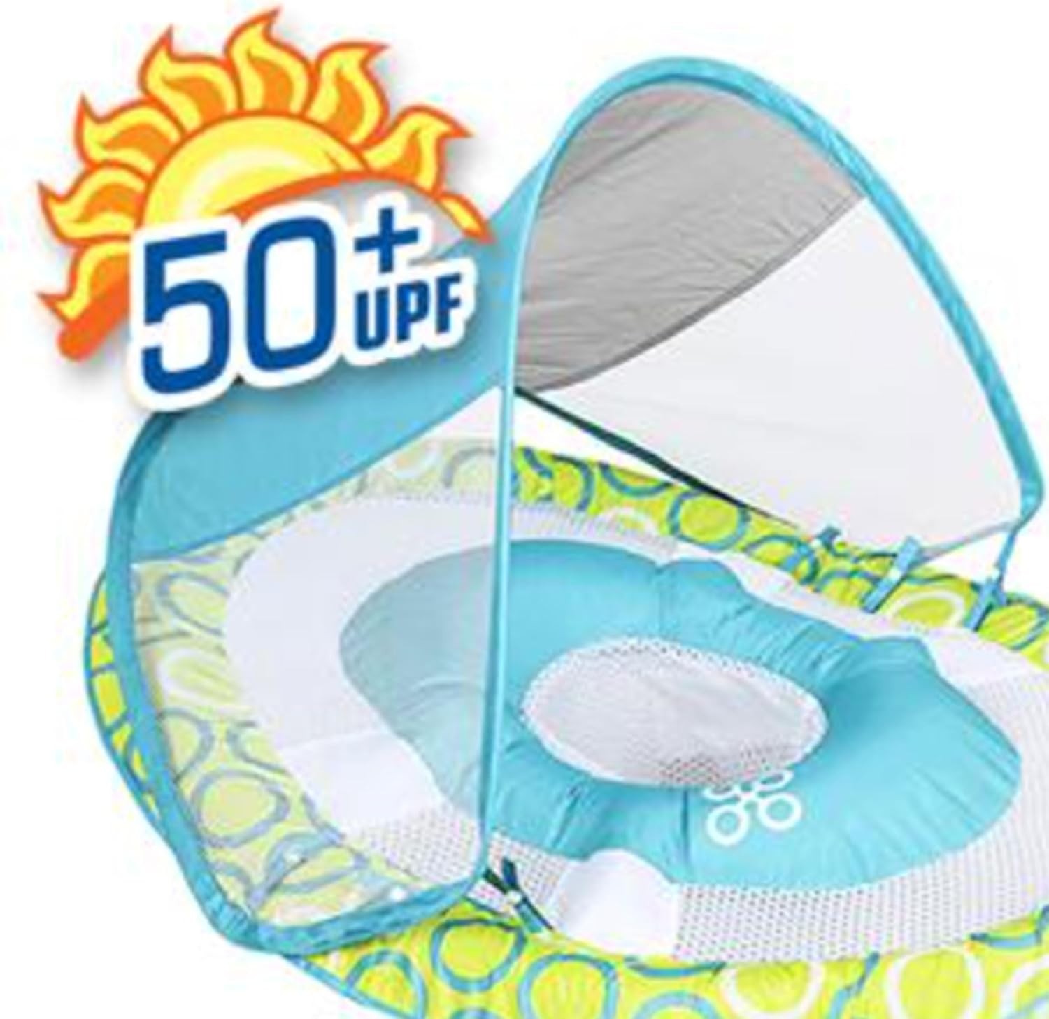 SwimWays Baby Spring Float Mommy and Me Float w/ Canopy