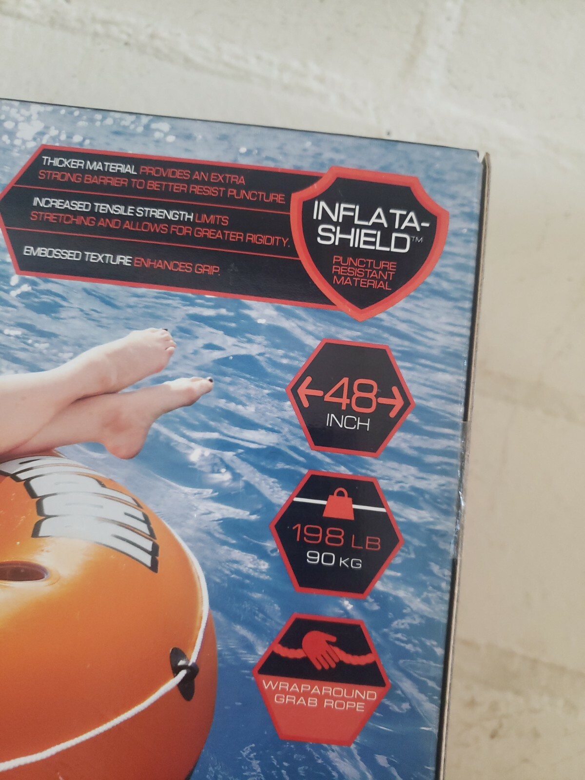 Bestway float tube Rapid Rider 43116E Inflatable – Orange hydro force tubing
