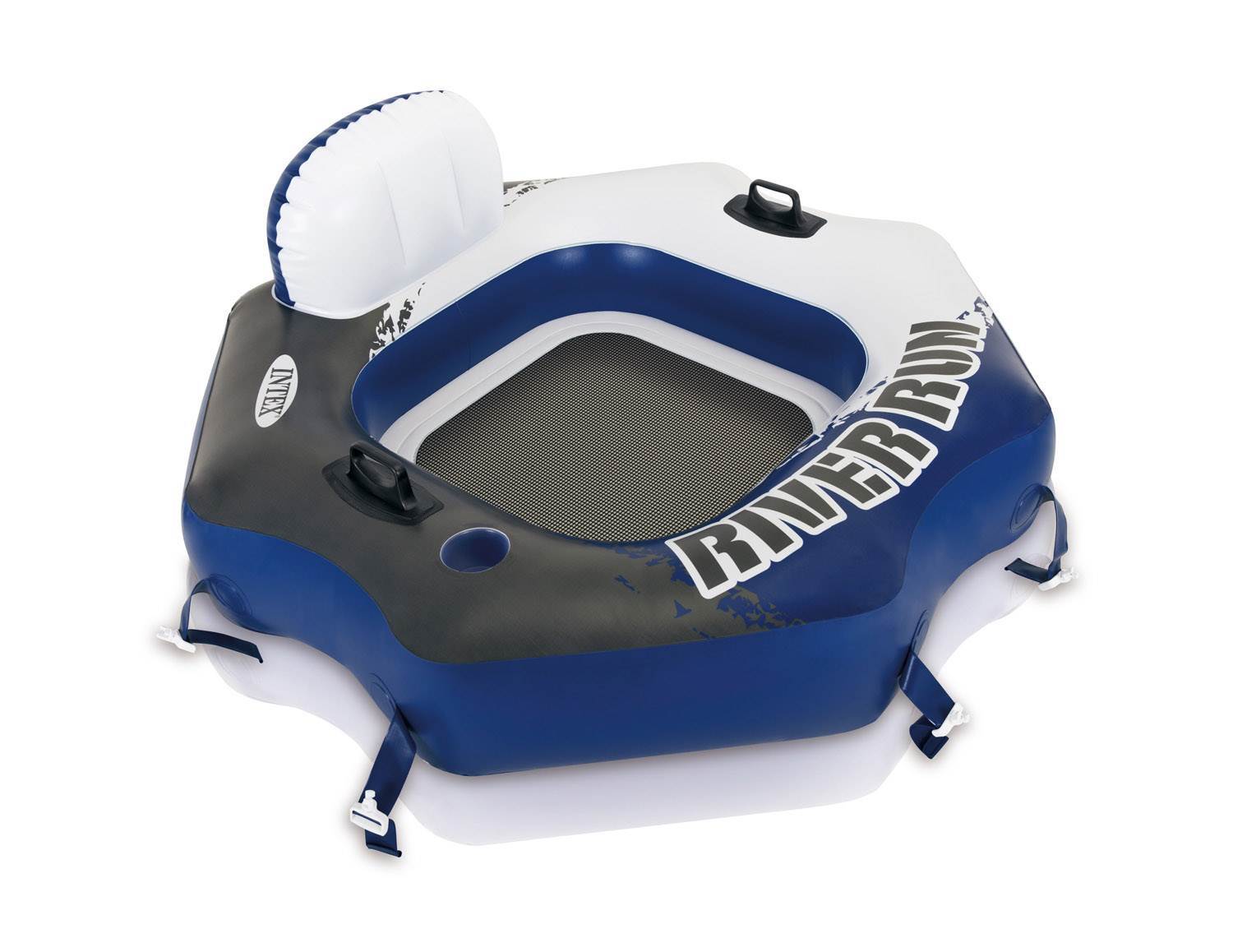 Intex River Run Connect Lounge Floating Water Tube 58854EP (Open Box) (6 Pack)