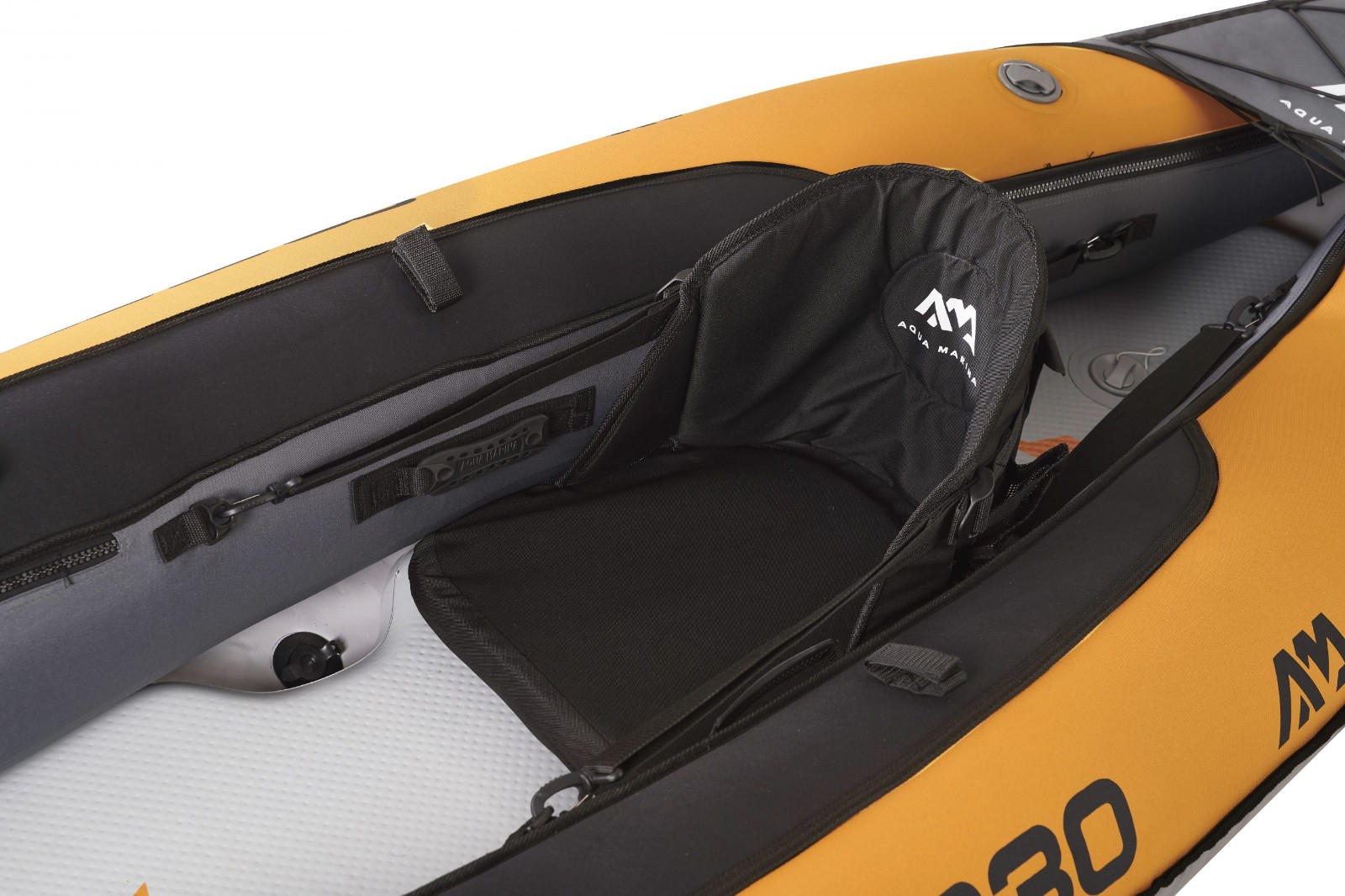 Aqua Marina 10’10» Memba-330 Recreational Inflatable Kayak, 1-person, w/ paddles
