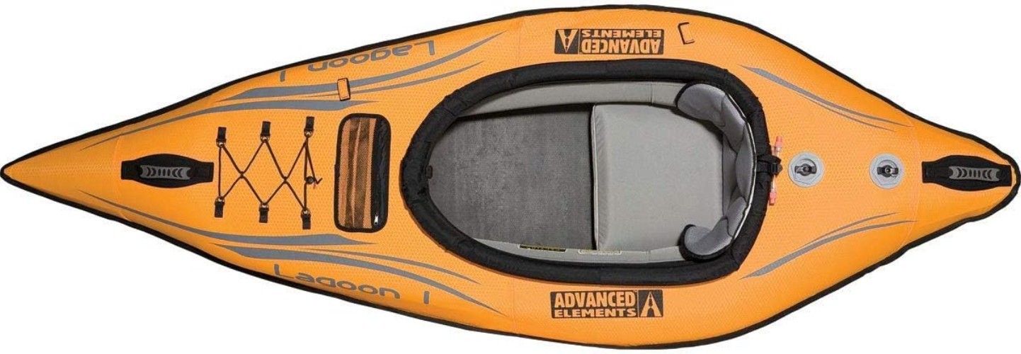 Durable Lagoon1 Inflatable Kayak: 250 lb Capacity & Quick Setup for Adventurers