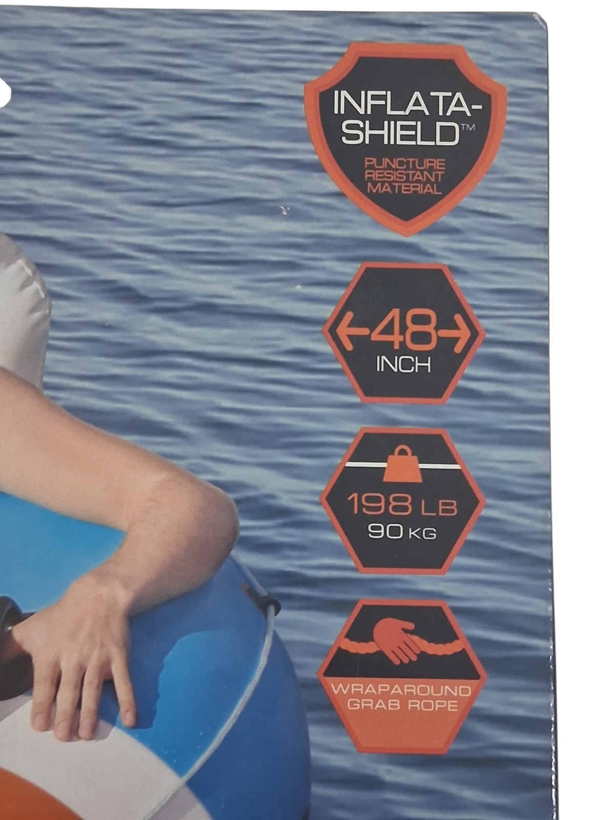 Bestway 48 Inch River Tube Float Inflatable Big Size Rapid Rider Hydro Force New