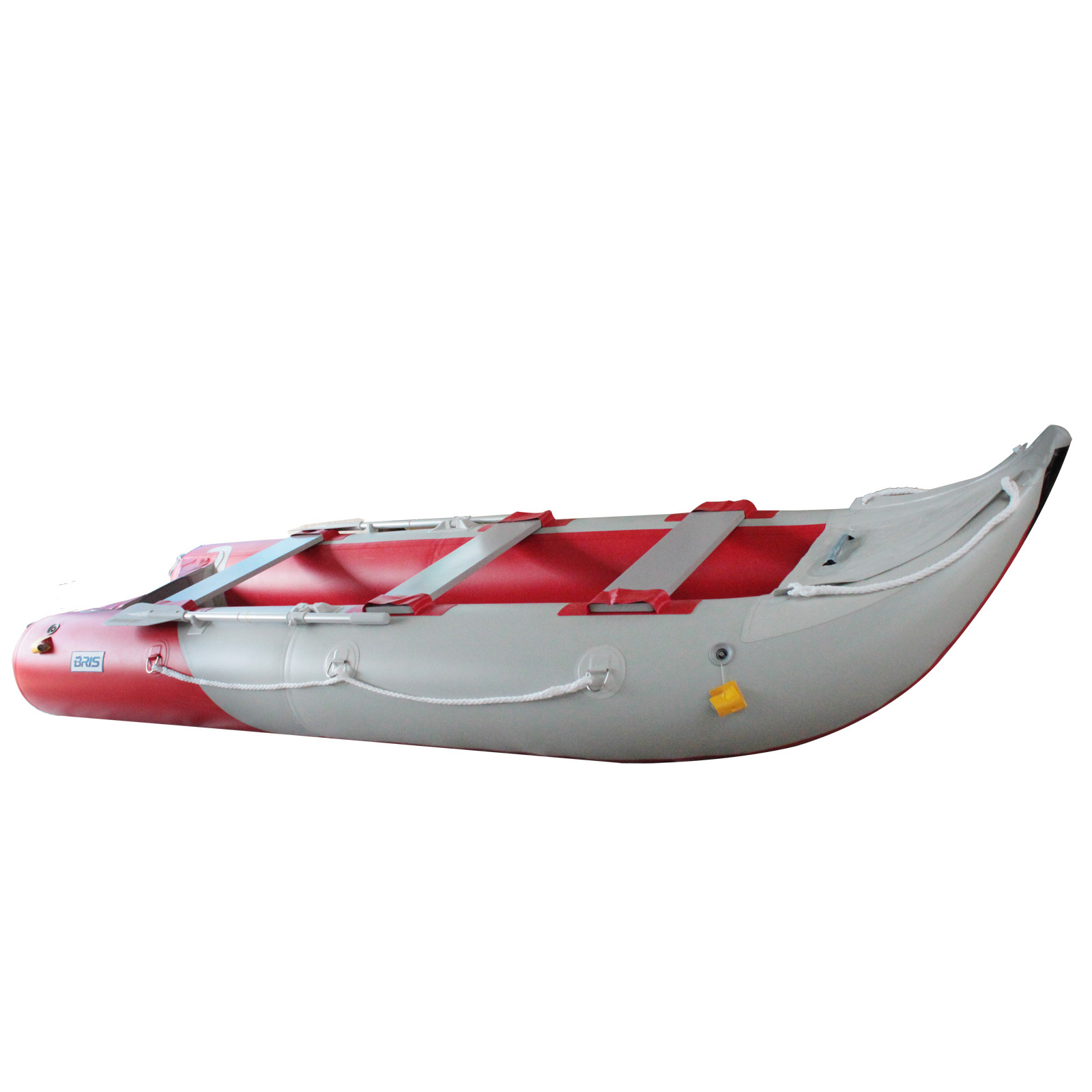 BRIS 14.1Ft Inflatable Kayak Fishing Tender Inflatable Pontoon Boat Canoe