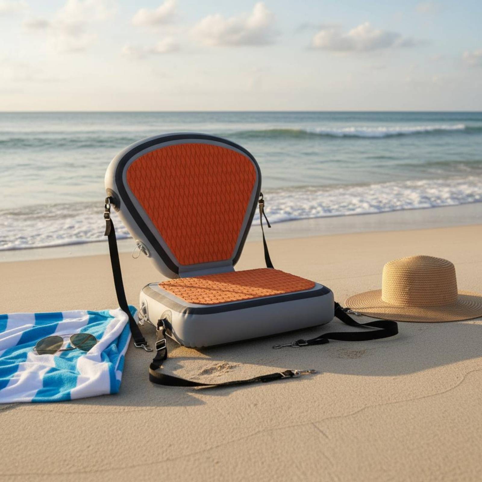 Stand-up Paddleboard Seat Waterproof Paddle Board Backrest Seat Adjustable