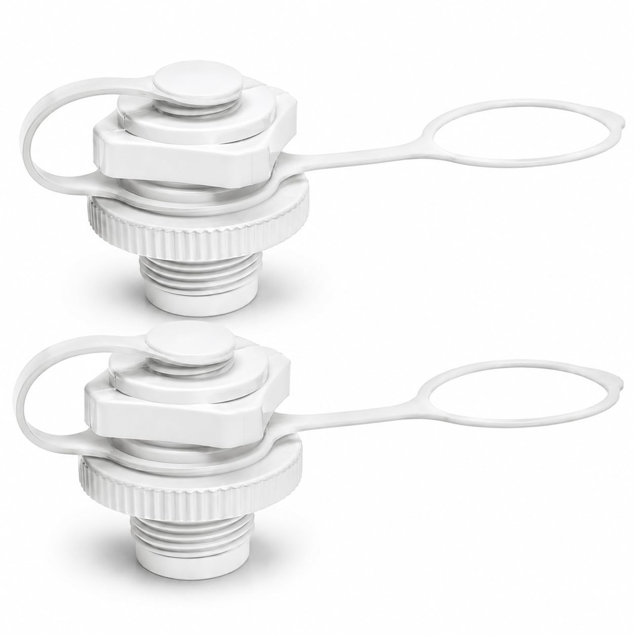 Vomitawy Boston Valve 2 Pack for Inflatables, 22mm, White