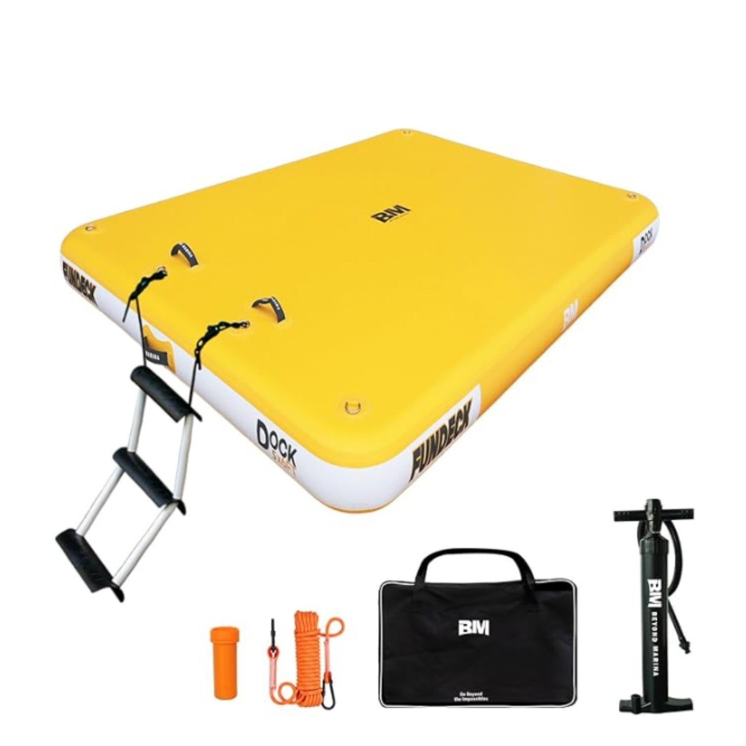 Inflatable Floating Dock, Swim Platform, Floating Deck Raft Mat Non-Slip Surface