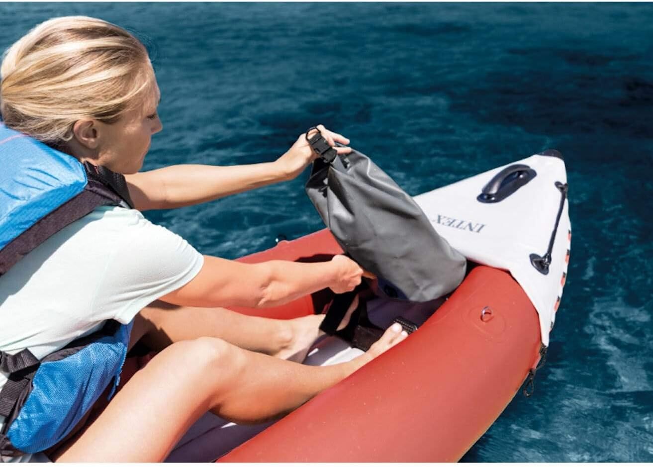 Excursion Pro Inflatable Kayak Series: Includes Deluxe 86In Kayak Paddles and Hi