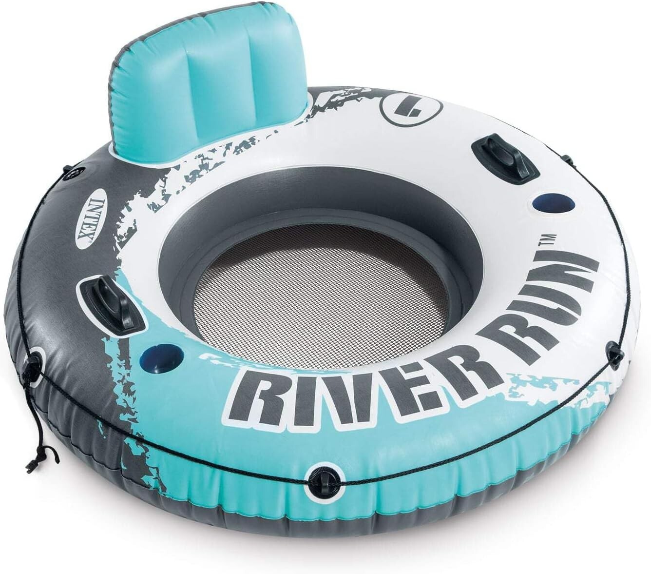 INTEX 56825EP River Run 1 Inflatable Floating Lounge- Color Aqua