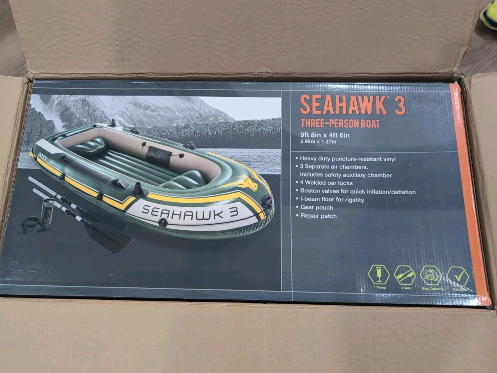 Intex Seahawk 3 Inflatable Boat