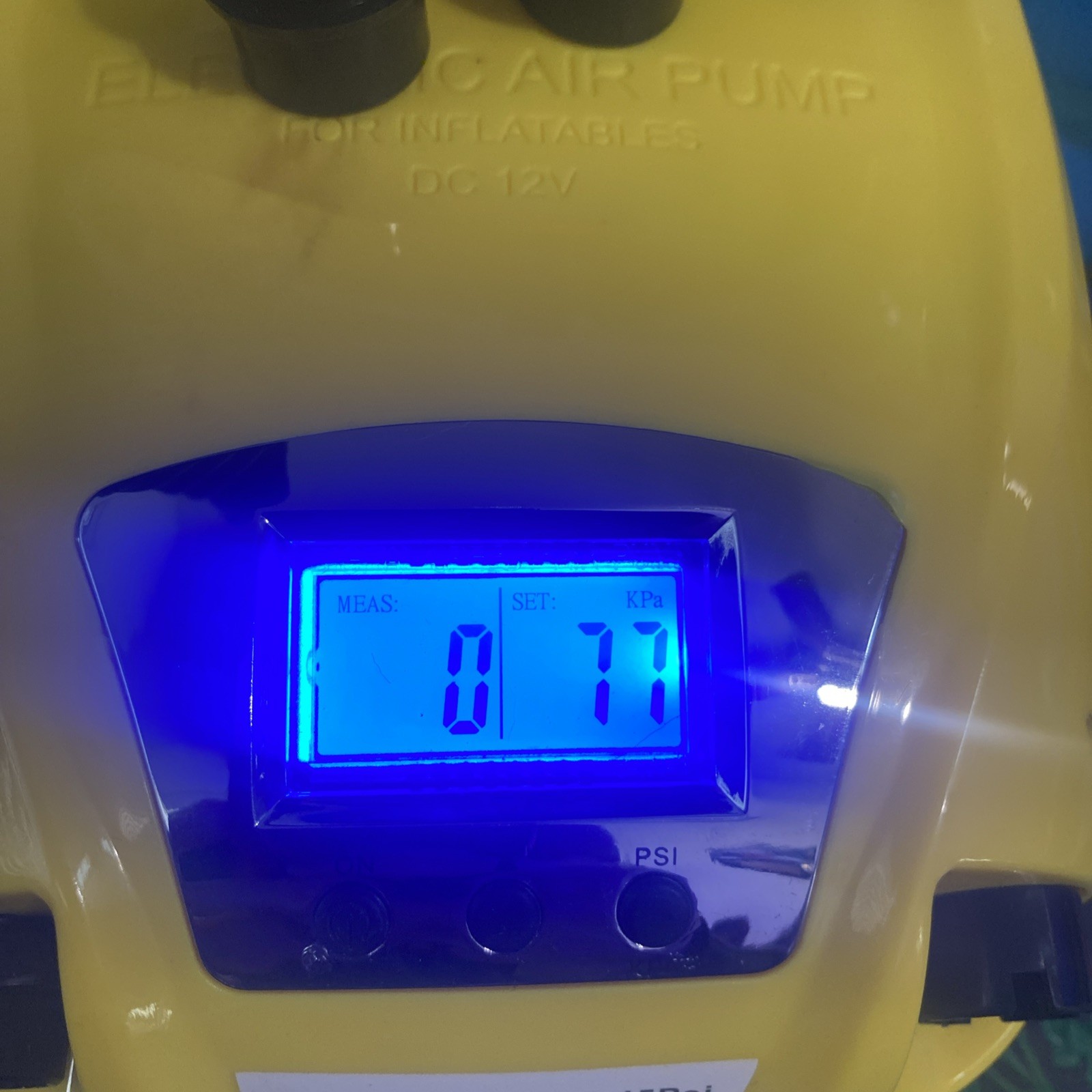 Inflatable Boat Electric Inflatable Pump High Pressure Inflatable Pump 12V W Hos