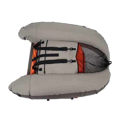 Portable Inflatable Fishing Boat Raft,Backrest Adjustable Angle, Blow Up Boat