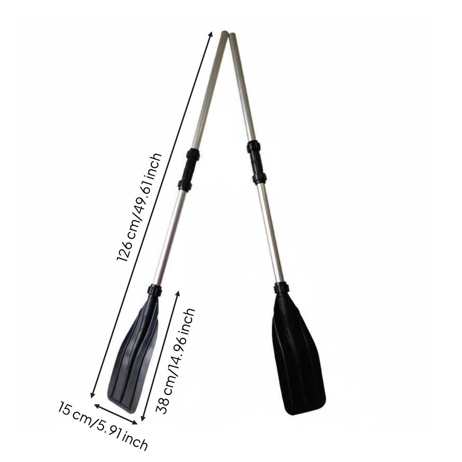 2 Pieces Inflatable Boat Oars Long-Lasting Boating Equipment Lightweight
