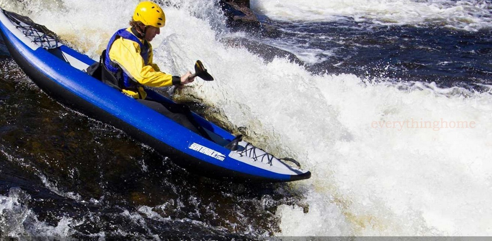 Sea Eagle 300x Pro Package Solo Explorer Kayak Class 4 Whitewater Self Bailing!