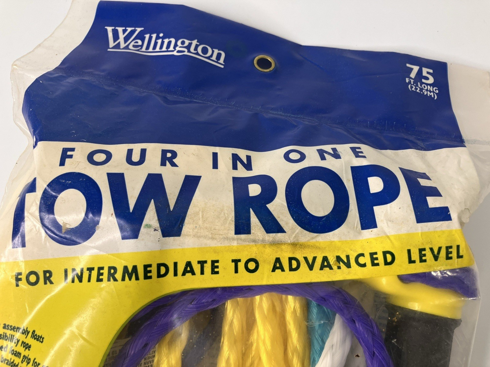 Wellington Four in One Tow Rope ~ 75 Ft. Long ~ W9164 ~ Water Sports ~ USA ~ New