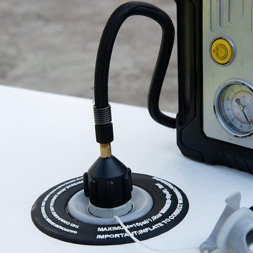 Effortless Inflation Adapter for Inflatable Boards & Boats – 10L/min Flow